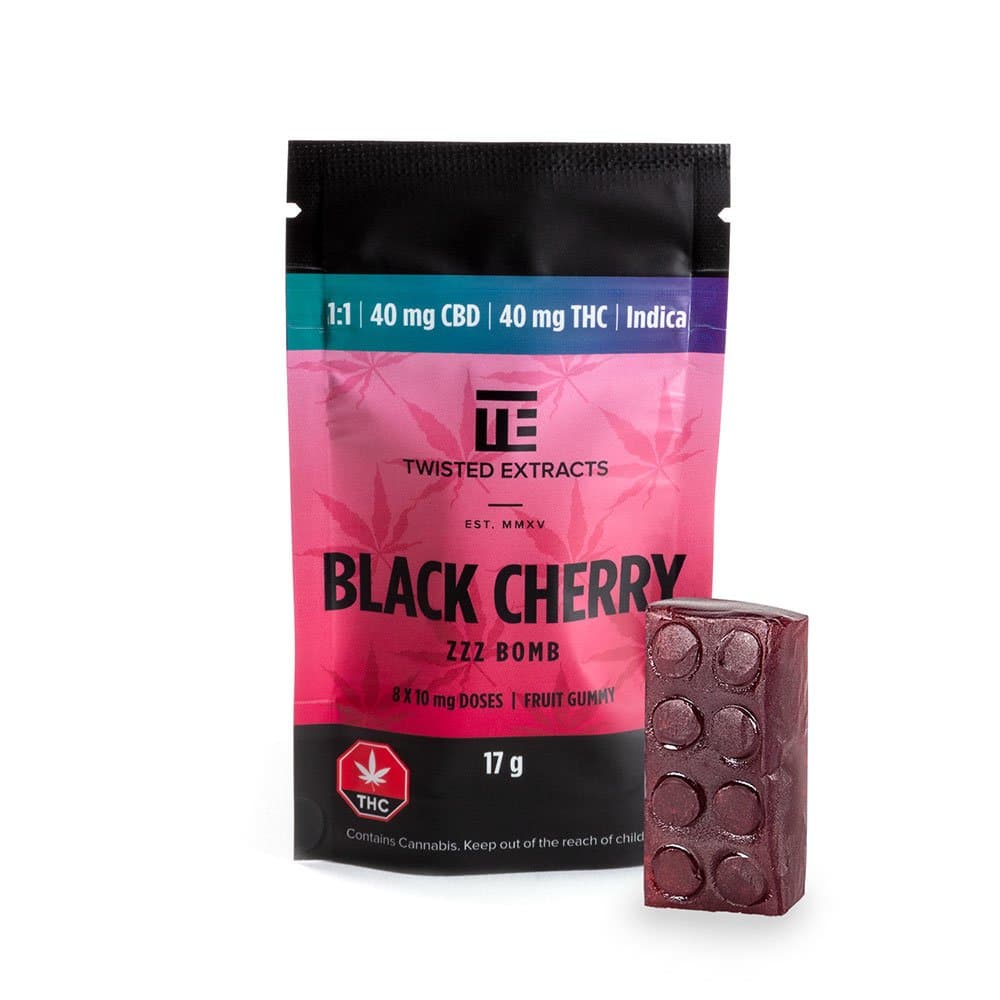 CBD/THC ZZZ Bombs from Twisted Extracts