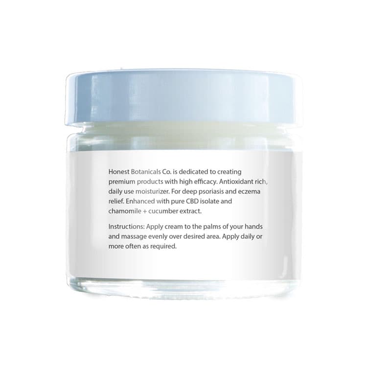 Psoriasis Eczema CBD Cream From Honest Botanicals Instructions - CBD Oil Canada