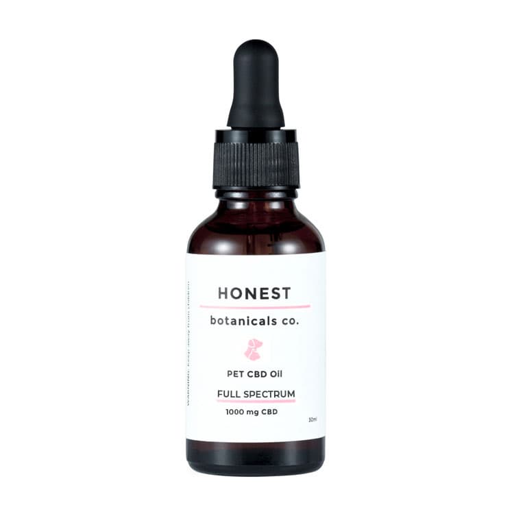Full Spectrum CBD Oil for Dogs from Honest Botanicals