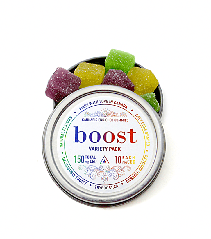 CBD Gummies | Boost Edibles | CBD Canada
