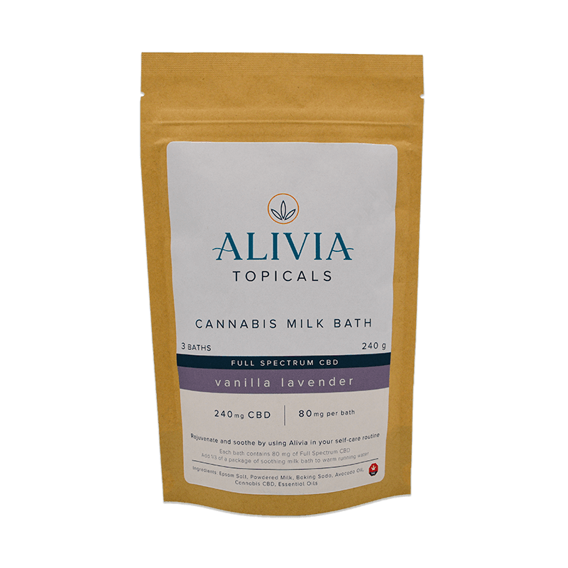 Alivia Full Spectrum CBD Milk Bath