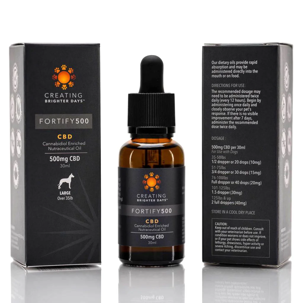 Fortify CBD Oil from Creating Brighter Days - 500mg
