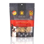 Longevity CBD Dog Treats from Creating Brighter Days - front of bag