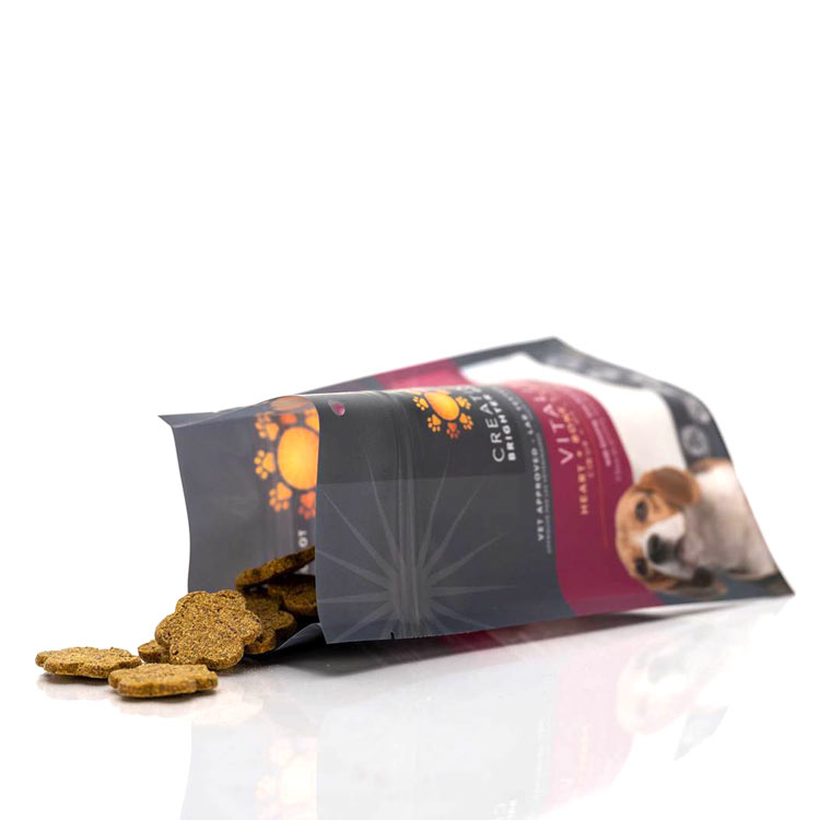 Vitality CBD Dog Treats from Creating Brighter Days - open bag
