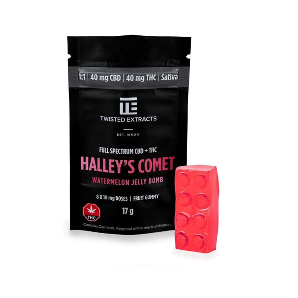 Helleys Comet THC/CBD Jelly Bombs