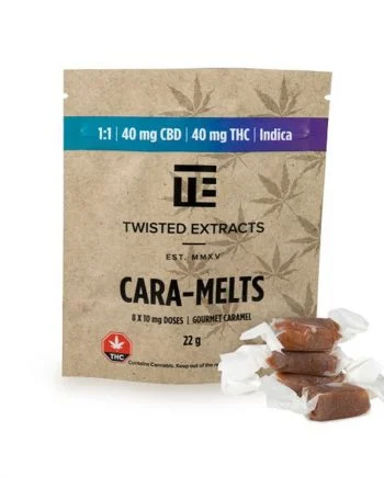 CBD/THC Cara-melts from Twisted Extracts