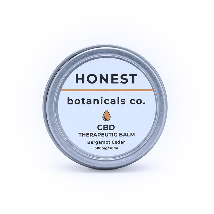 Bergamot Ceder CBD Therapeutic Balm from Honest Botanicals