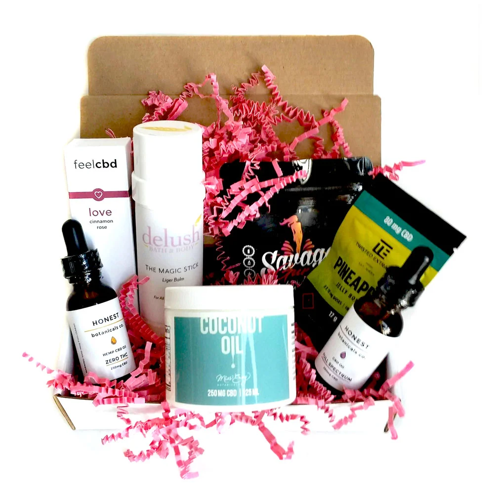 CBD Oil Canada giftbox for Septembers promotional giveaway
