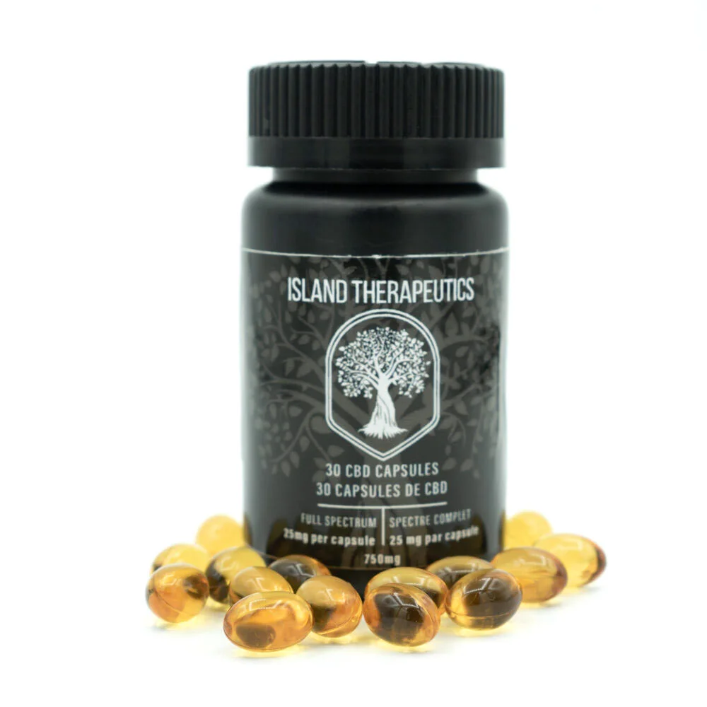 Full Spectrum CBD Capsules from Island Therapeutics