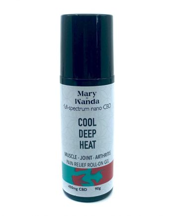 Cool Deep Heat Nano CBD Pain Roll-on from Mary+Wanda