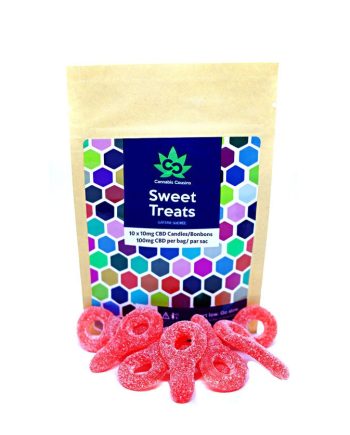 CBD Strawberry Sour Keys - CBD Oils Canada