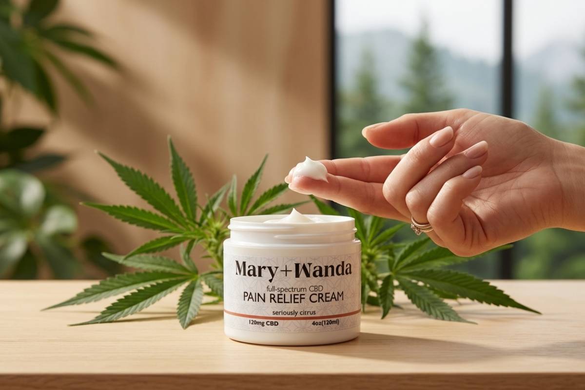 Best CBD cream in Canada - topical CBD product for pain relief and arthritis